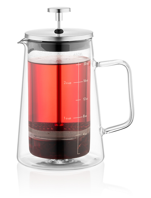 Фото - Френч-прес Ardesto Black Mars 650 мл (AR1906DWB)