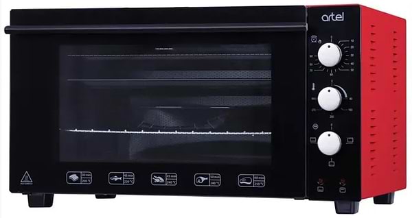 Фото - Піч електрична ARTEL MD 4218 L Black-Black-Red