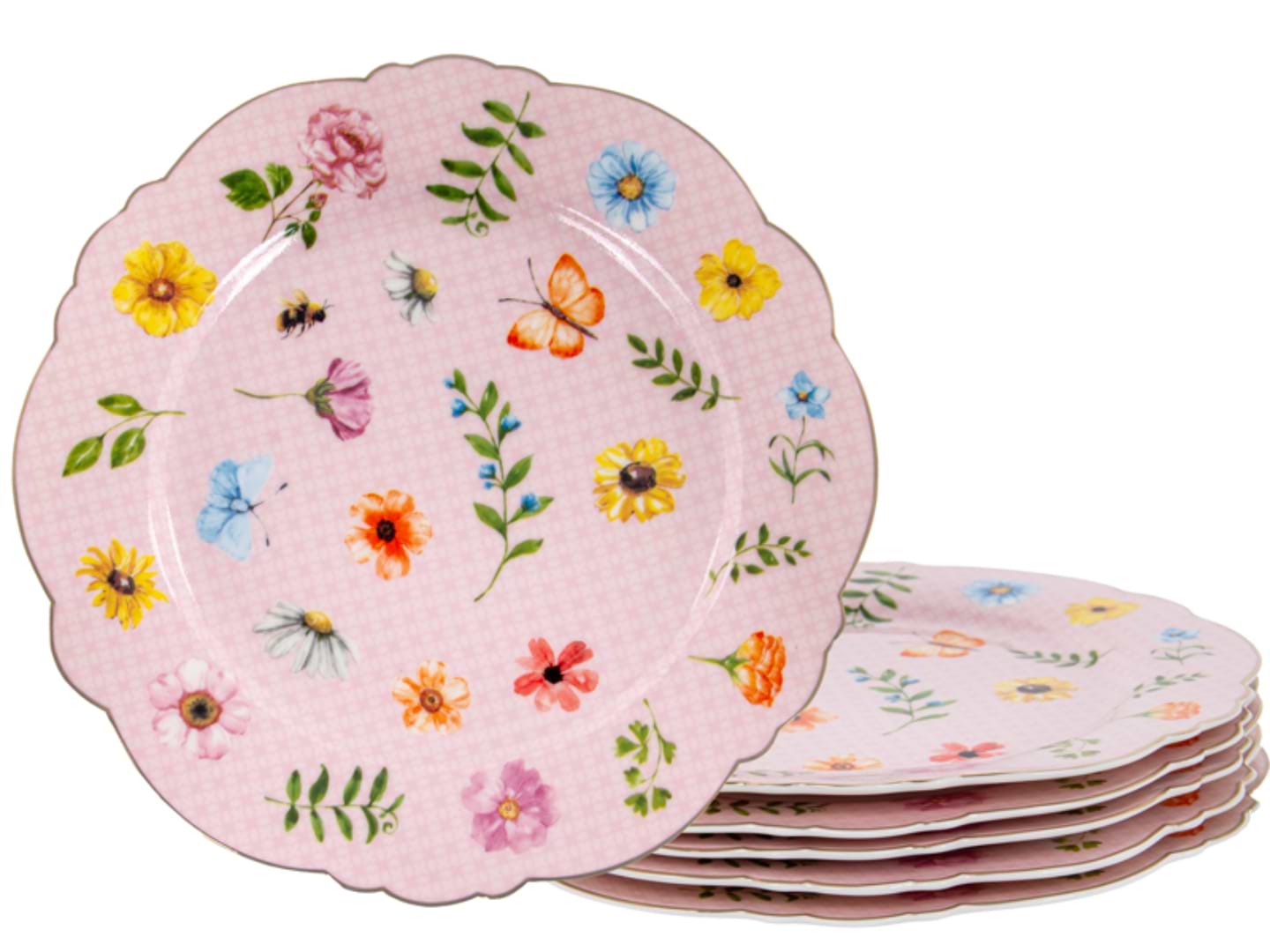 Набор тарелок Lefard Blossom 6 шт. 21 см (922-082)