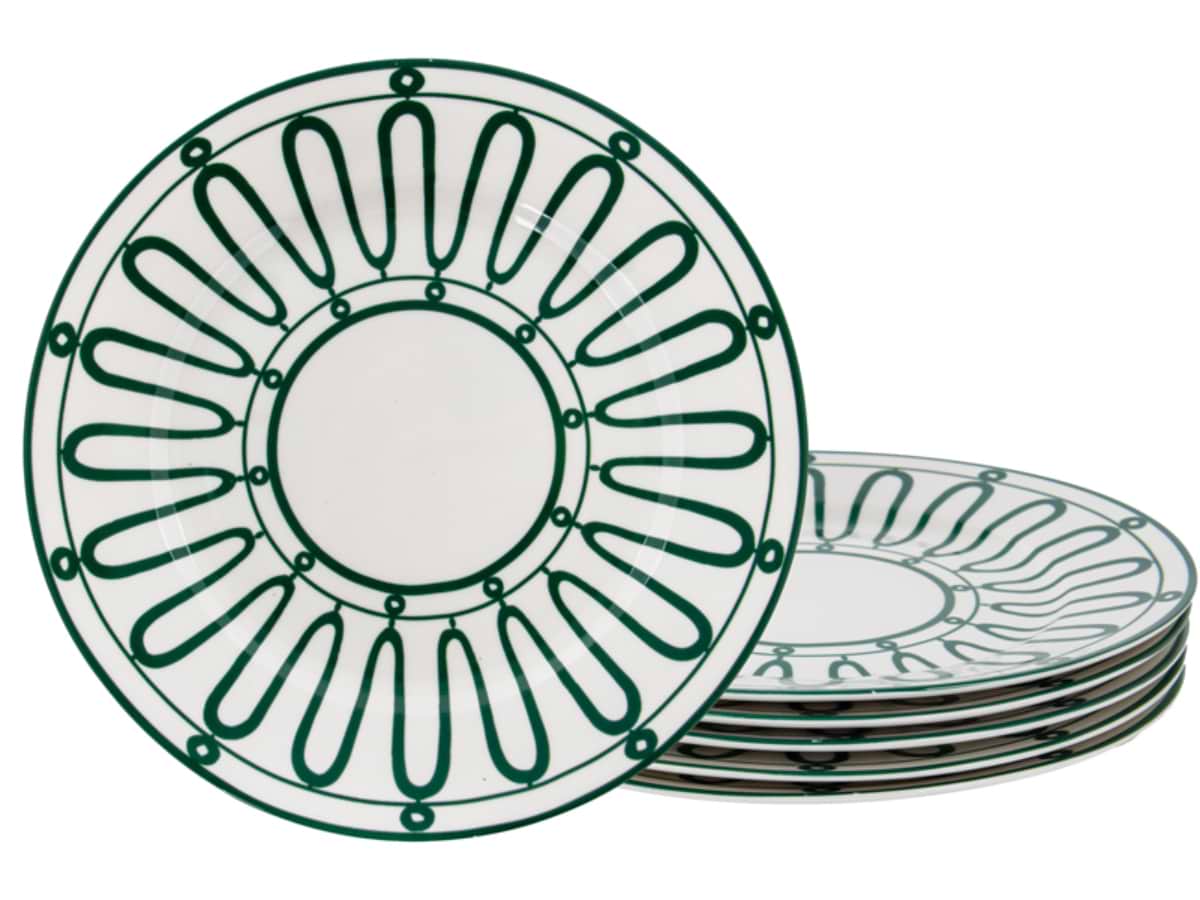 Набір тарілок Lefard Green line 6 шт. 19 см (922-059)