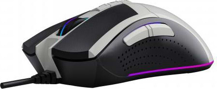 Фото - Мышь проводная игровая Bloody W90 Max Panda White