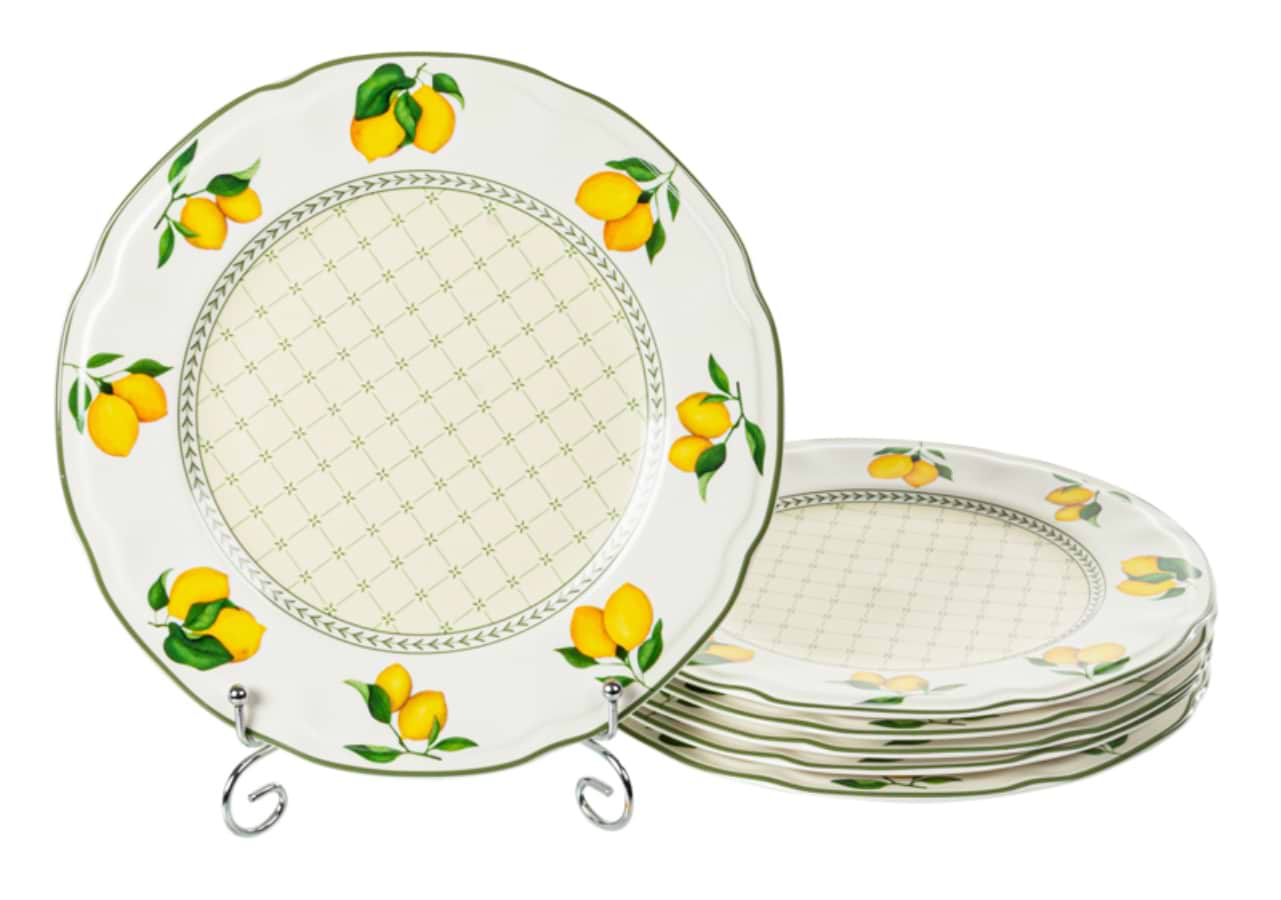 Набор тарелок Lefard Амальфи 6 шт. 27 см (922-087)