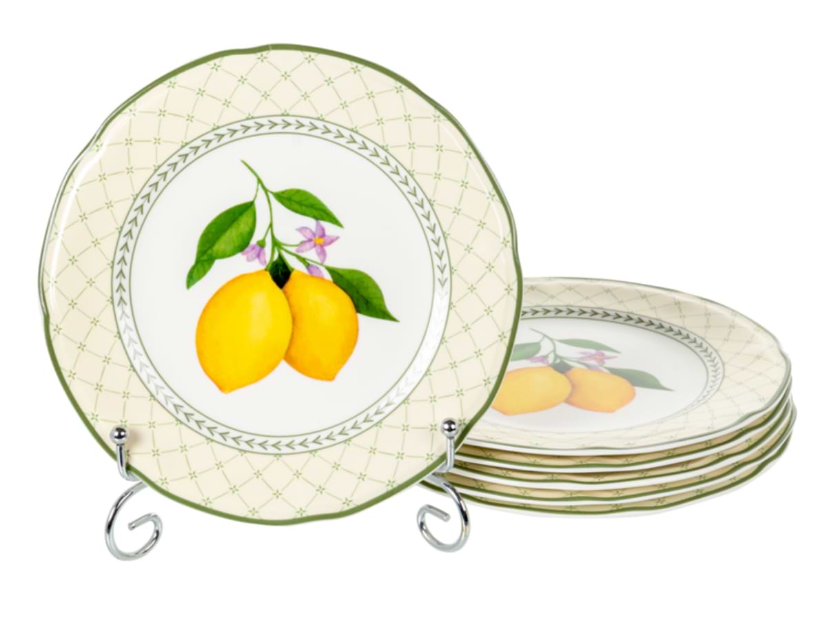 Набір тарілок Lefard Амальфі 6 шт. 20 см (922-088)