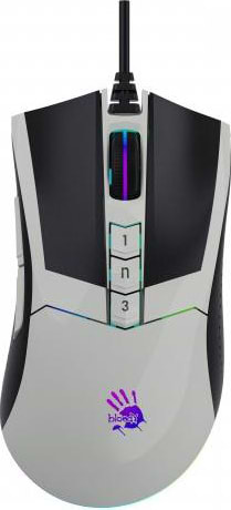 Фото - Мышь проводная игровая Bloody W90 Max Panda White