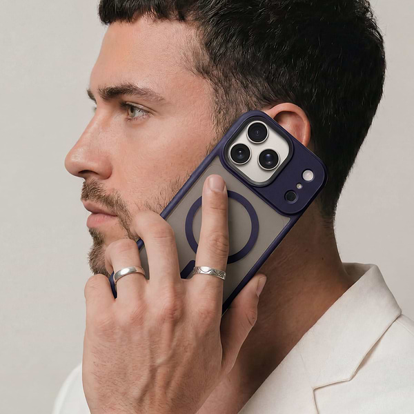 Фото - Чехол для смартфона Armorstandart Uniq MagCase for Apple iPhone 17 Pro Dark Blue (ARM86267)