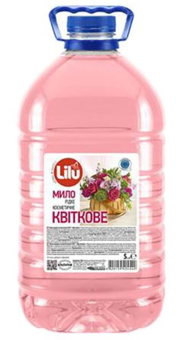 Фото - Жидкое мыло для рук LILU Цветочное, 5 л