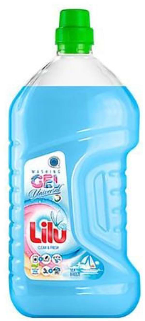 Фото - Гель для стирки LILU Sea breeze, 3 л Фото - Гель для стирки LILU Sea breeze, 3 л