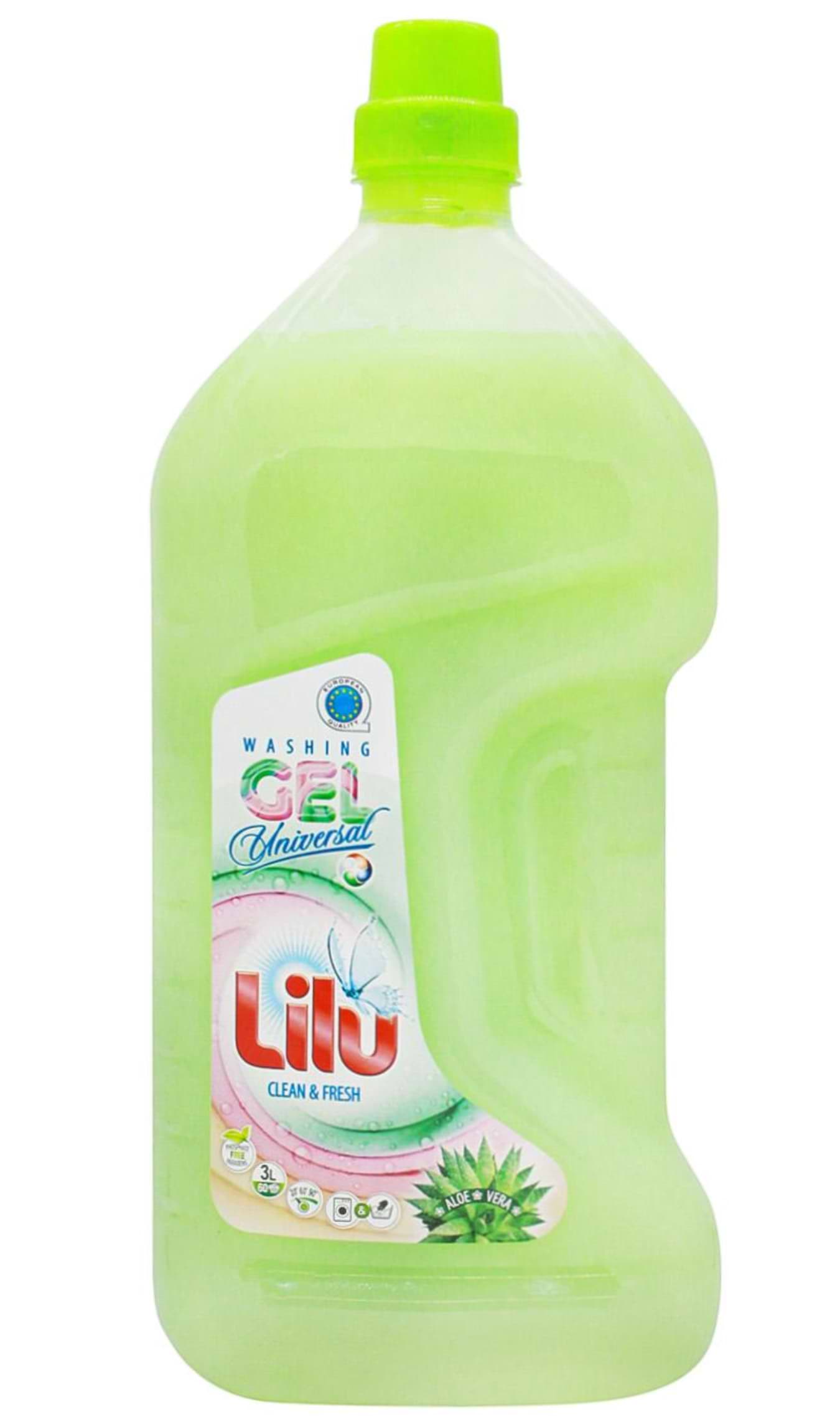 Гель для стирки LILU Алоэ Вера, 3 л - Фото 1