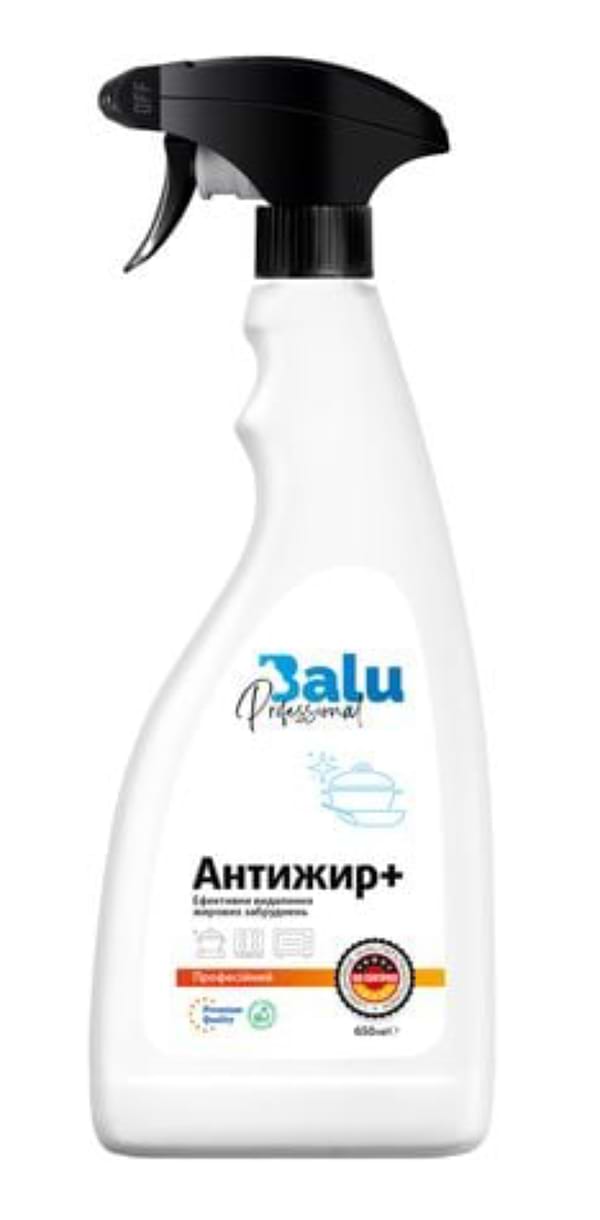 Фото - Засіб для видалення жиру BALU Антижир плюс, 650 мл Фото - Засіб для видалення жиру BALU Антижир плюс, 650 мл