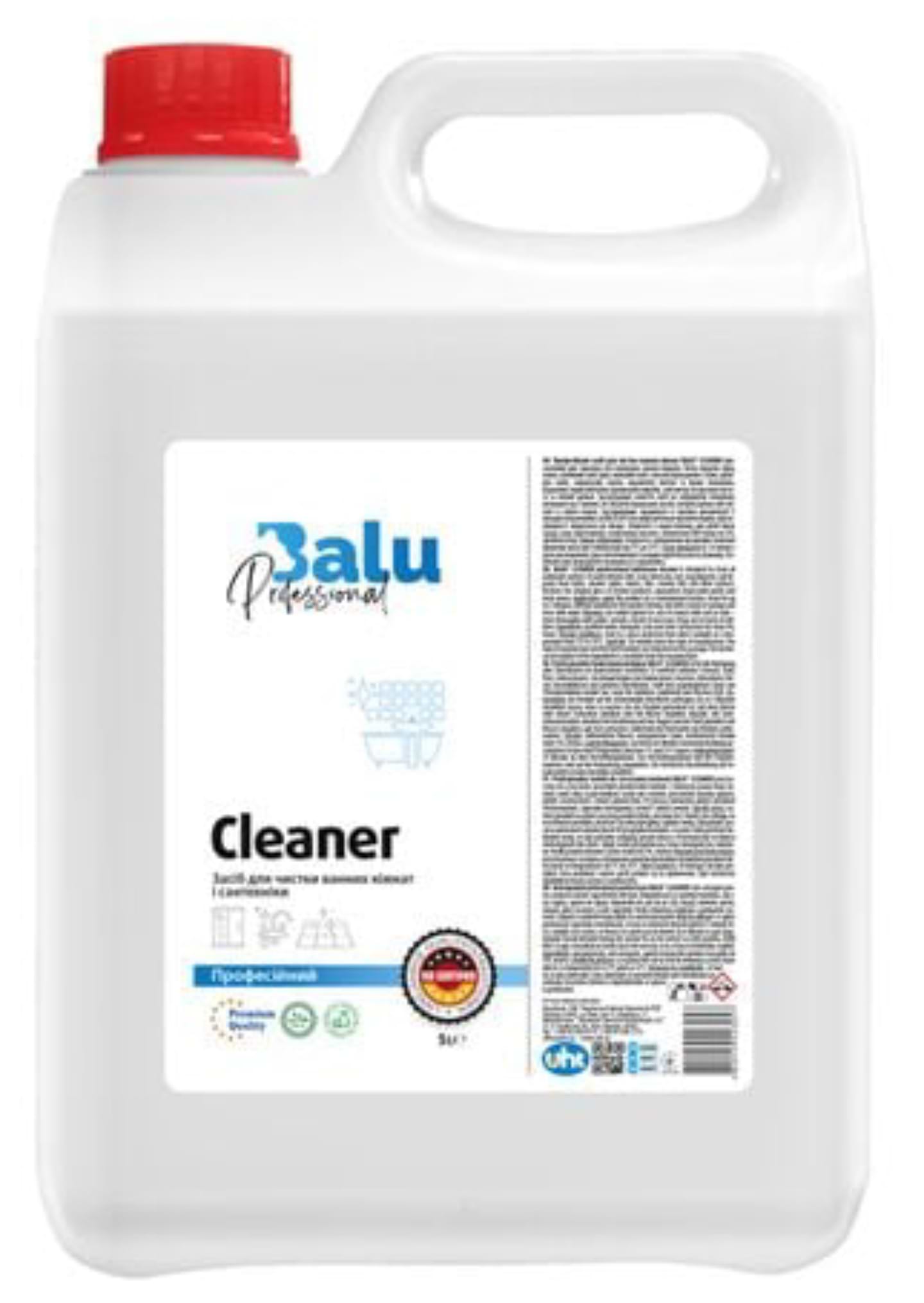 Засіб для миття у ванній кімнаті BALU Cleaner, 5 л - Фото 1