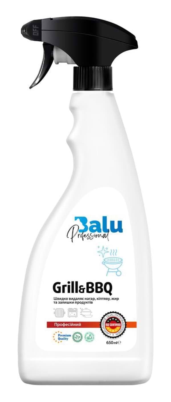 Фото - Засіб для чищення кухонної техніки BALU Grill & BBQ, 650 мл