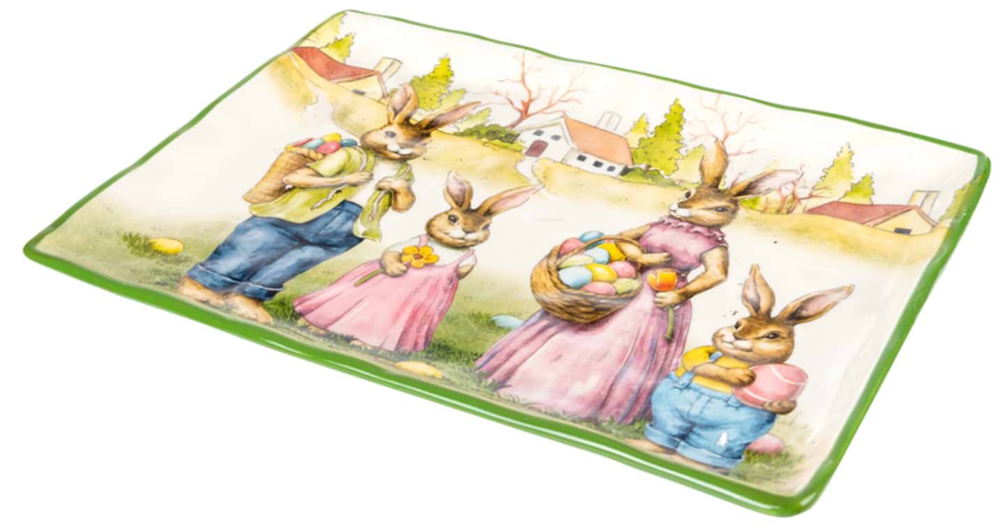 Блюдо Lefard Пасхальний кролик 34 см (948-033)