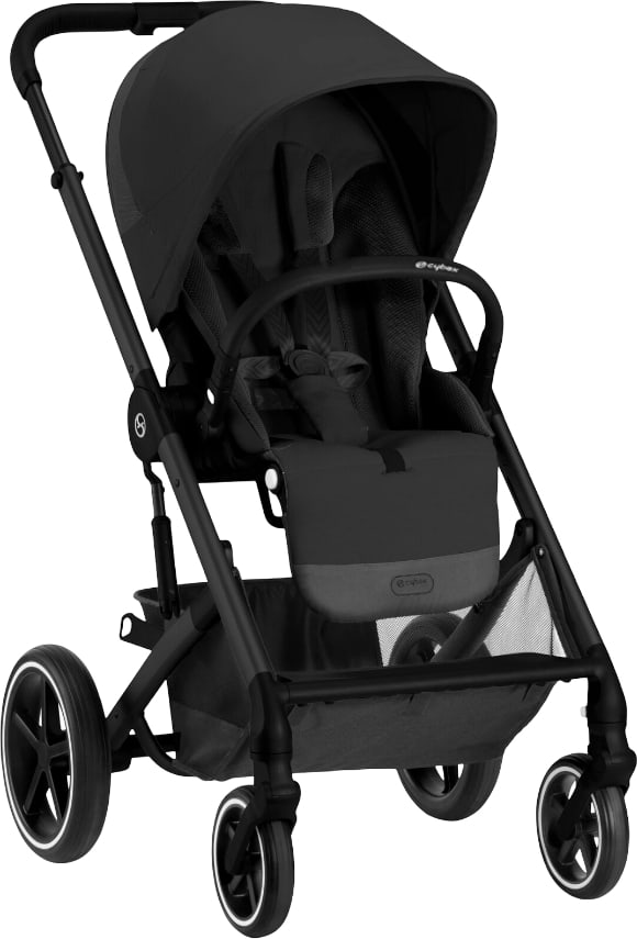 Коляска прогулянкова Cybex Balios S Lux BLK Moon Black з бампером