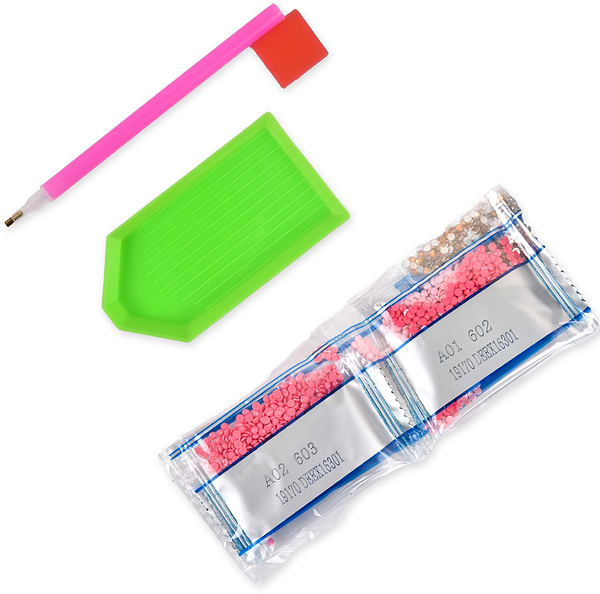 Фото - Алмазний живопис Strateg Ведмедик 30х30 см (DEEX16288)