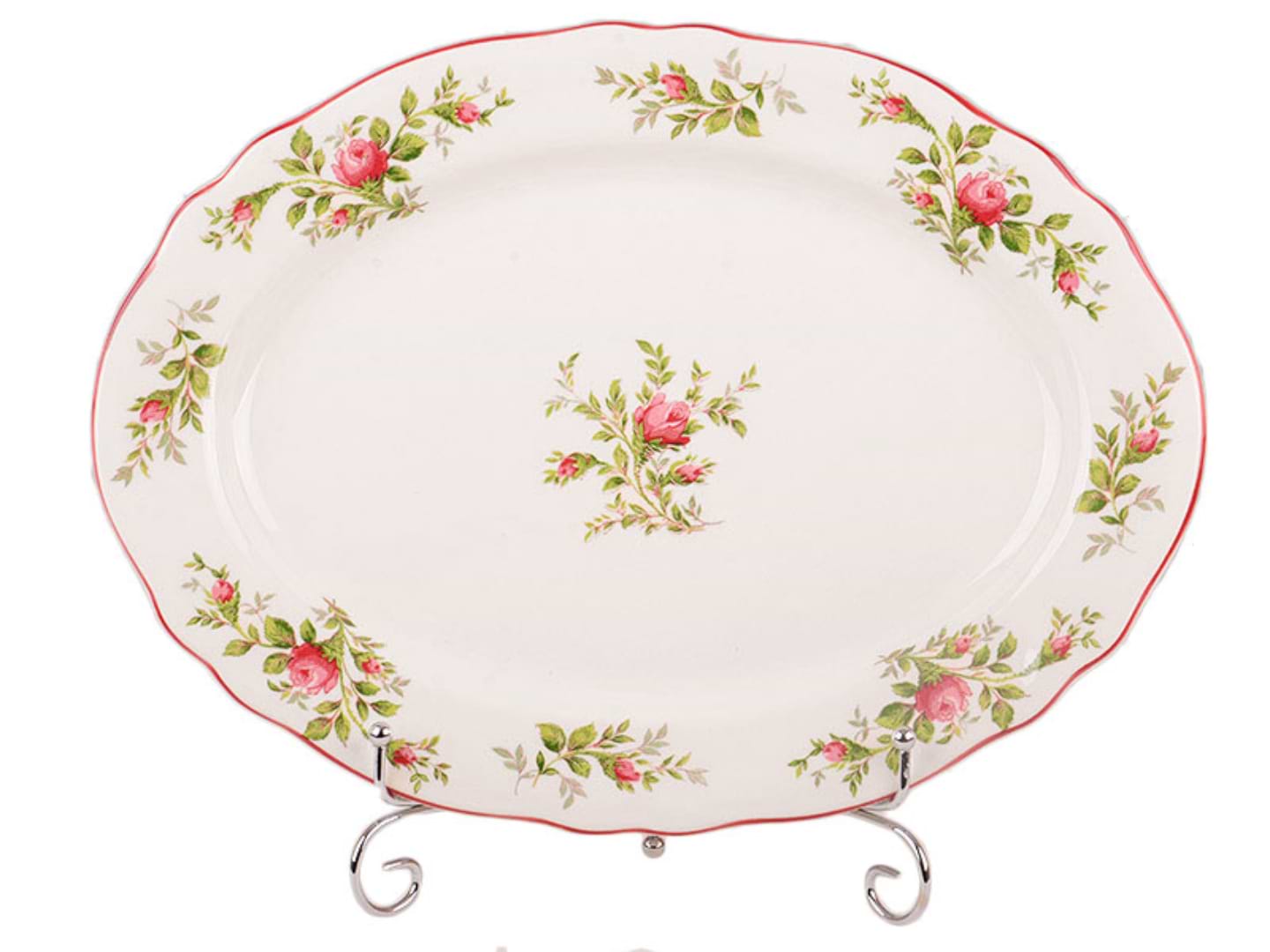 Блюдо Lefard Англійська троянда 36 см (910-026)