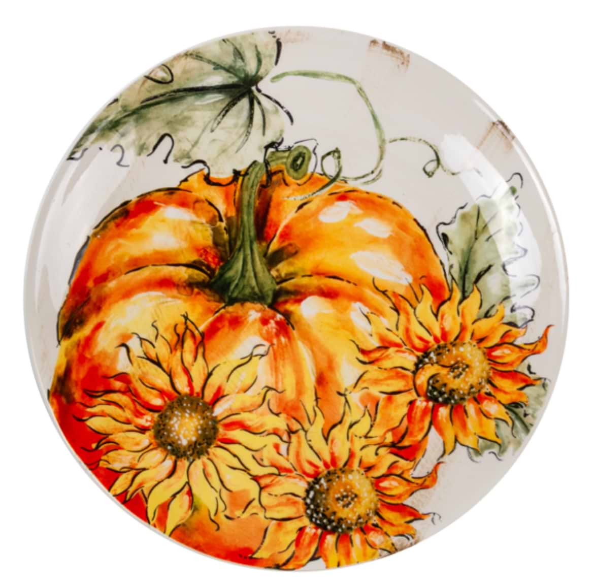 Блюдо Lefard Осінь 24х24х2, 5 см (927-011)