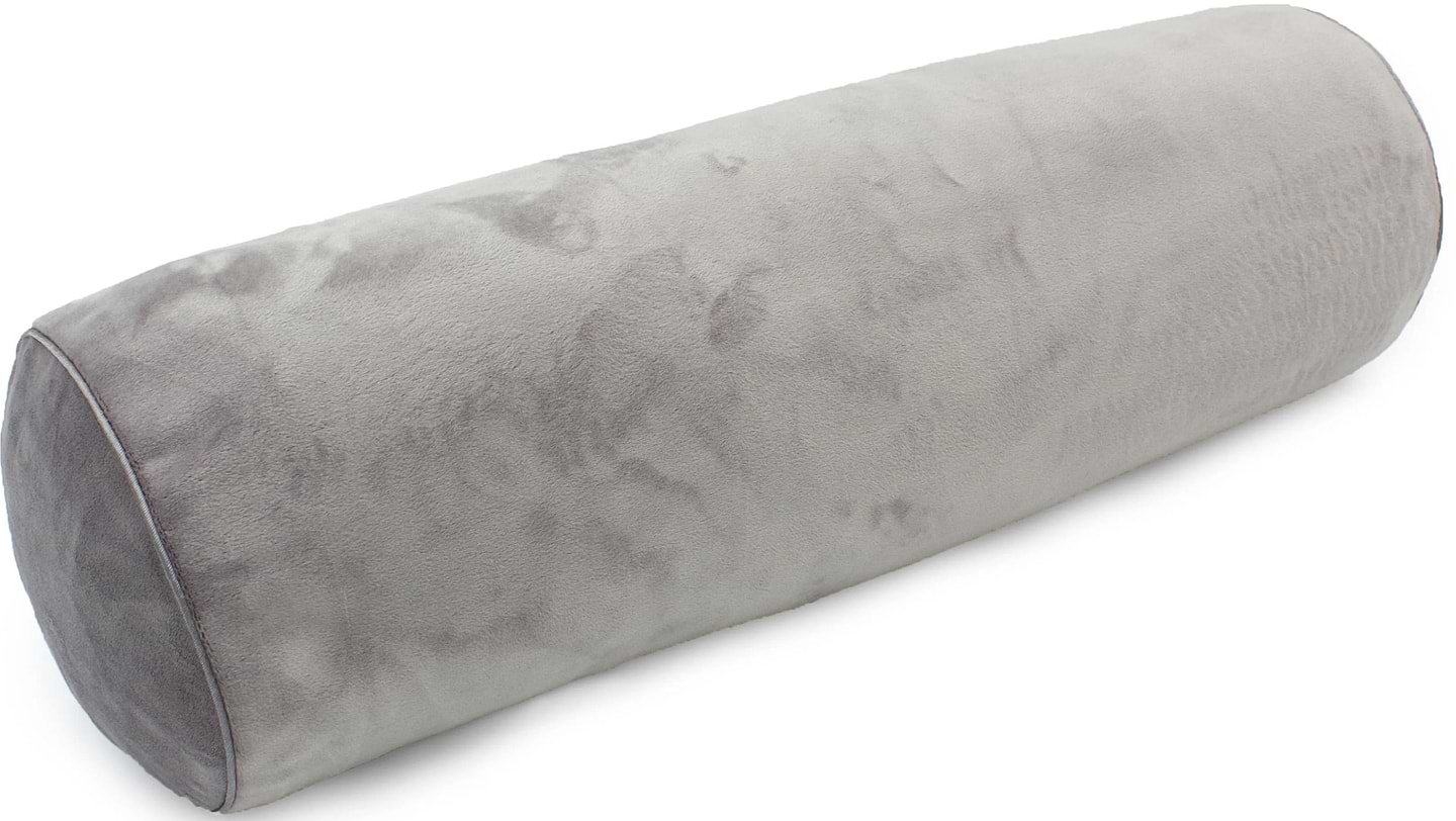 Подушка валик MirSon №8397 Velvet Line 28-0005 Ashen BamBoo 60х20 см (2200006253693)