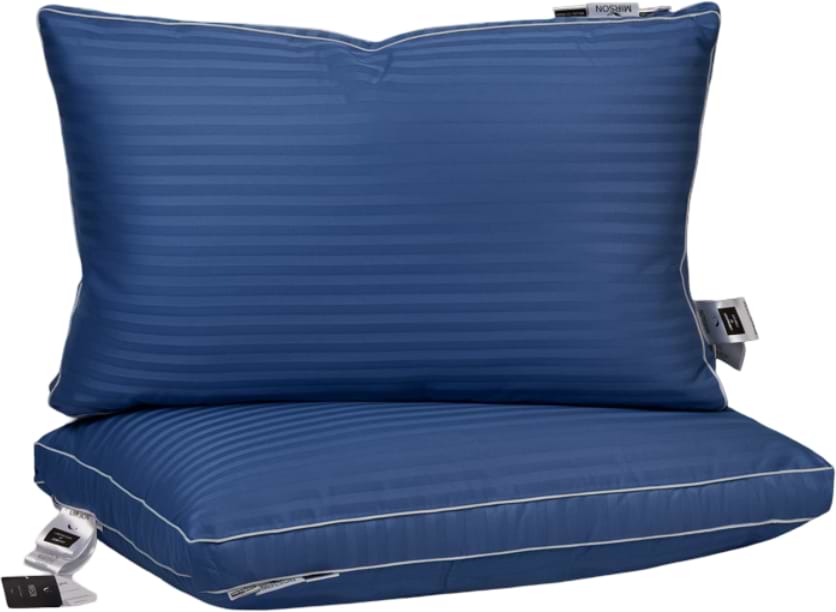 Подушка стандартна MirSon Valentino De Luxe №627 з евкаліптом Низька 50х70 (2200000852144)