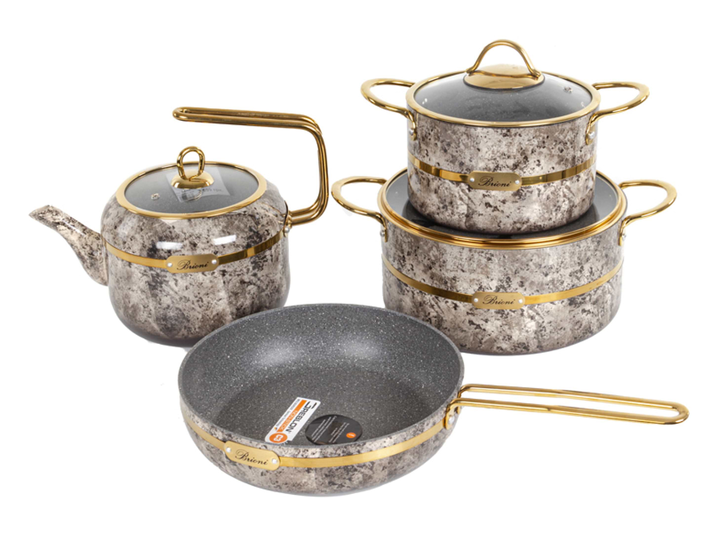 Набор посуды Brioni Selection Cream 4 пр. (764-075)