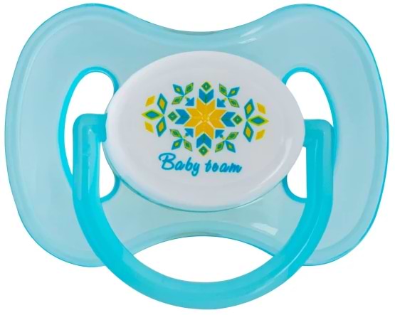 Симметричная пустышка Baby Team 3220_голубой
