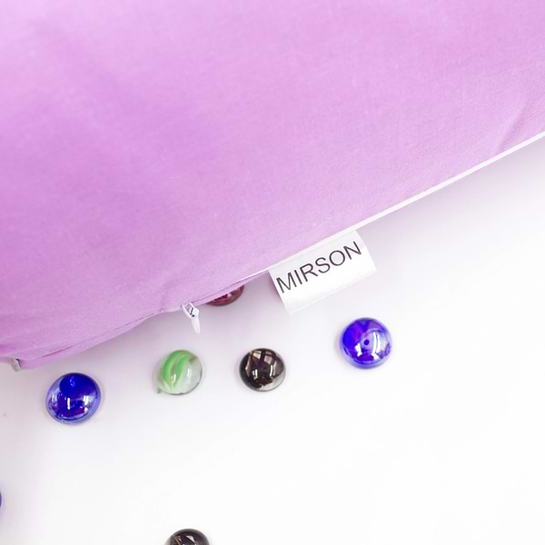 Фото - Подушка валик MirSon №8512 Naturale Line 16-3310 Bernarda 50% Memory 15x50 см (2200006340218)