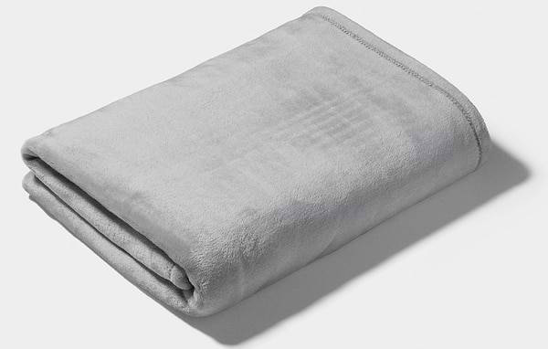 Фото - Плед євро Lelit 200х220 світло-сірий (1203040)