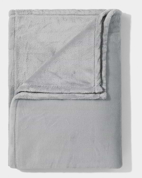 Фото - Плед євро Lelit 200х220 світло-сірий (1203040)