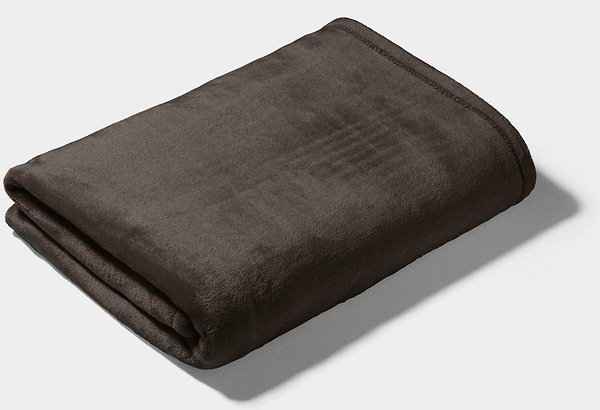 Фото - Плед євро Lelit 200х220 сіро-коричневий ((1203043)