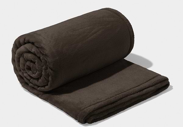 Фото - Плед євро Lelit 200х220 сіро-коричневий ((1203043)