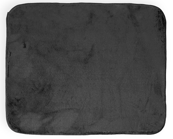 Фото - Килимок для підлоги з еко-хутра DarianA Moonbeam 50x60 графітний (1000010339)