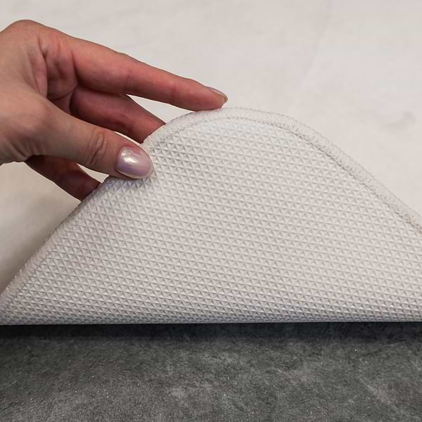 Фото - Килимок для підлоги з еко-хутра DarianA Moonbeam 50x60 айворі (1000010342)