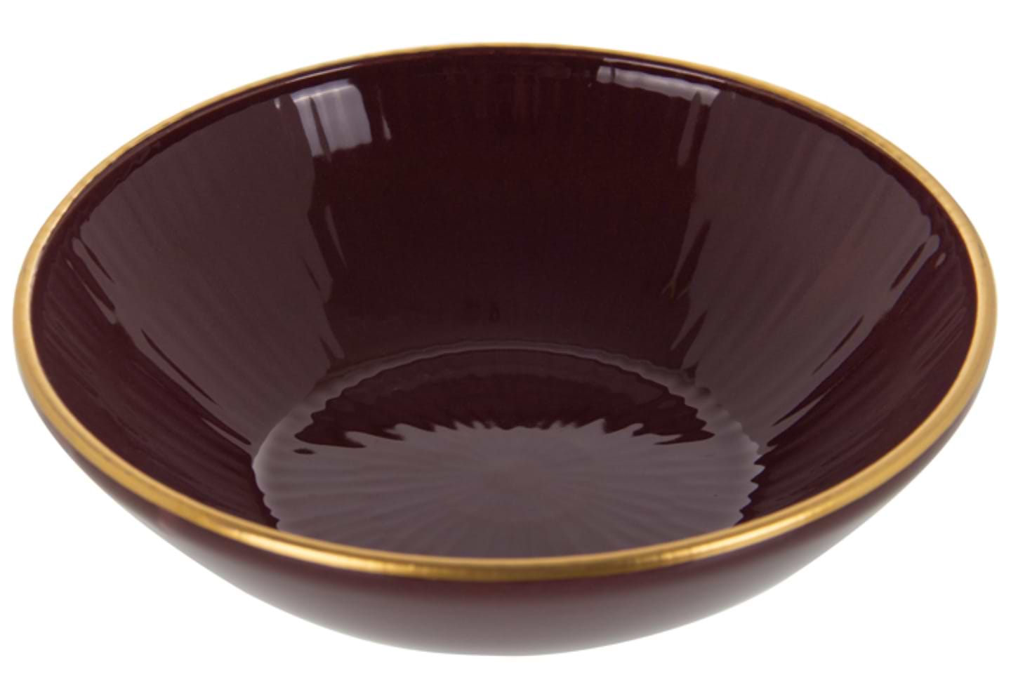 Тарелка суповая Alba ceramic Bordeaux 15 см (769-055)