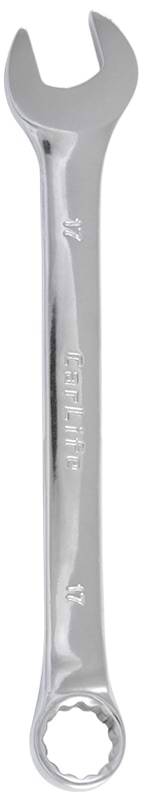 Ключ комбiнований CarLife CR-V 17 мм (WR3017)