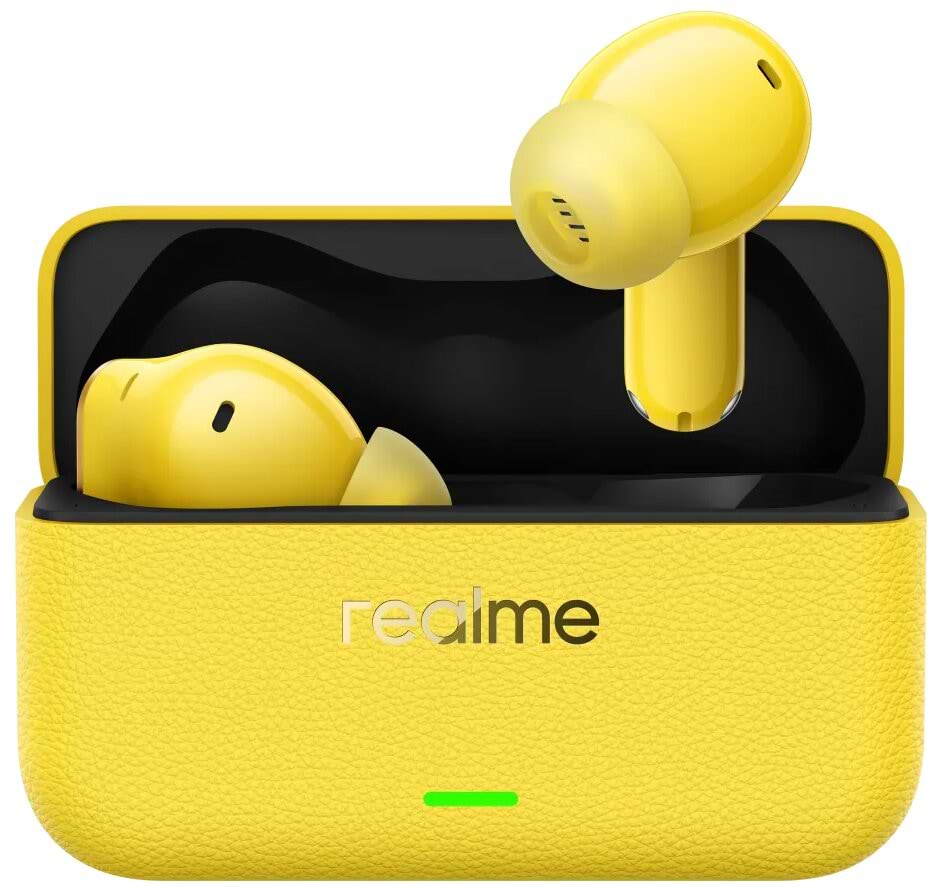 Наушники вкладыши беспроводные TWS realme T500 Pro (RMA2502) Yellow