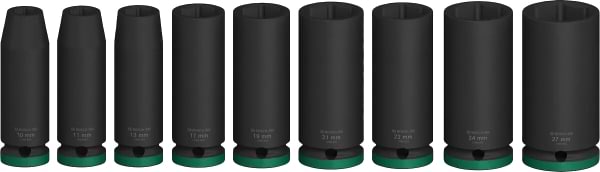 Фото - Набір торцевих голівок Bosch Professional Deep 1/2" 9 шт. (2.608.003.040)