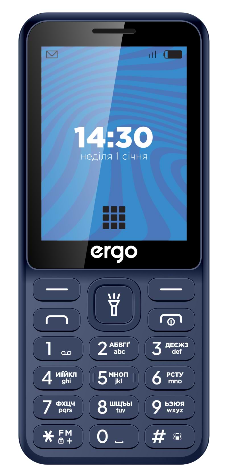 Мобільний телефон Ergo E284 Dual Sim Blue
