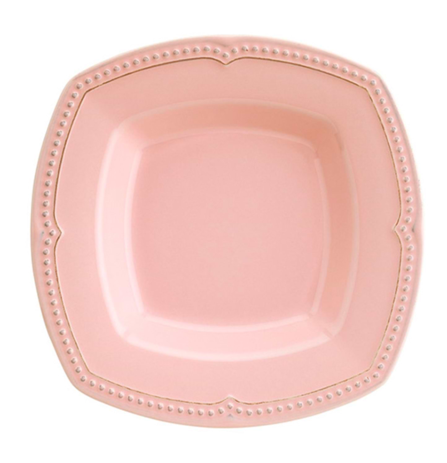 Тарелка суповая Kutahya Porselen Алия 24 см розовая (942-055)