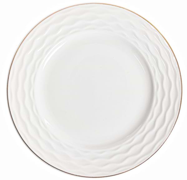 Фото - Тарілка десертна Lefard 19 см Золота хвиля (359-478-7)