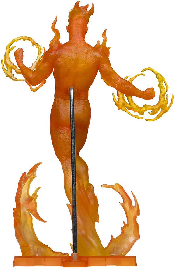 Фото - Колекційна фігурка McFarlane Toys MARVEL Human Torch - Collectible with Scene #10 30.5 см (14843)