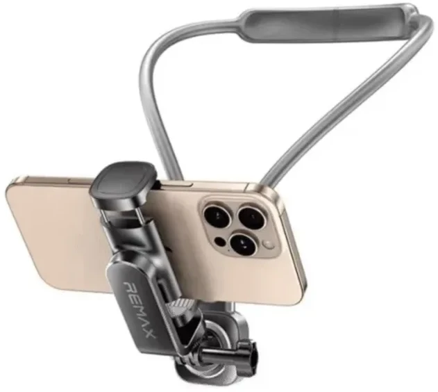 Подставка для мобильного устройства Remax First perspective neck universal phone holder RM-C55" Black (6954851237389)