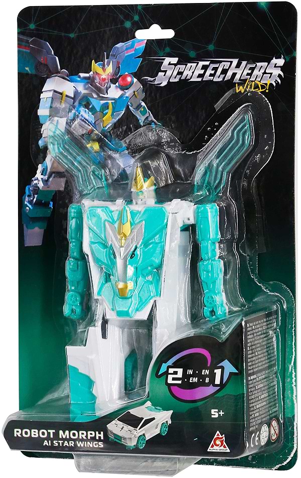 Фото - Робот-трансформер Screechers Wild! WILD! S5 - СТАР ВИНГС (KS686153)