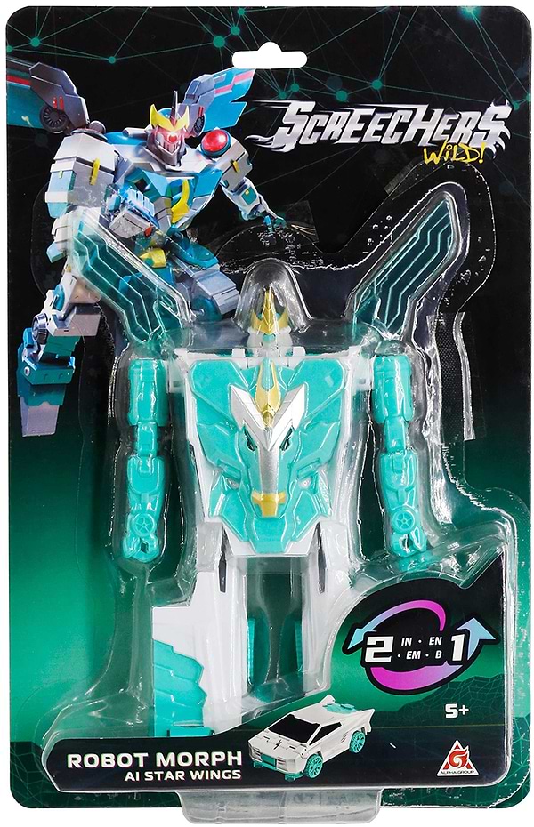 Фото - Робот-трансформер Screechers Wild! WILD! S5 - СТАР ВИНГС (KS686153)