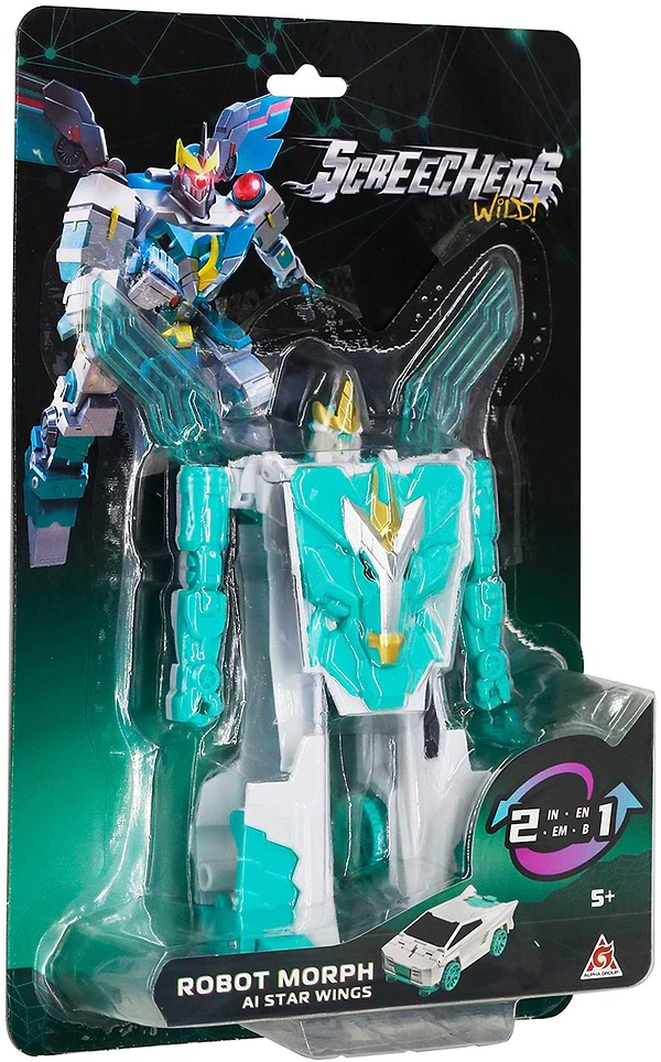 Фото - Робот-трансформер Screechers Wild! WILD! S5 - СТАР ВИНГС (KS686153)