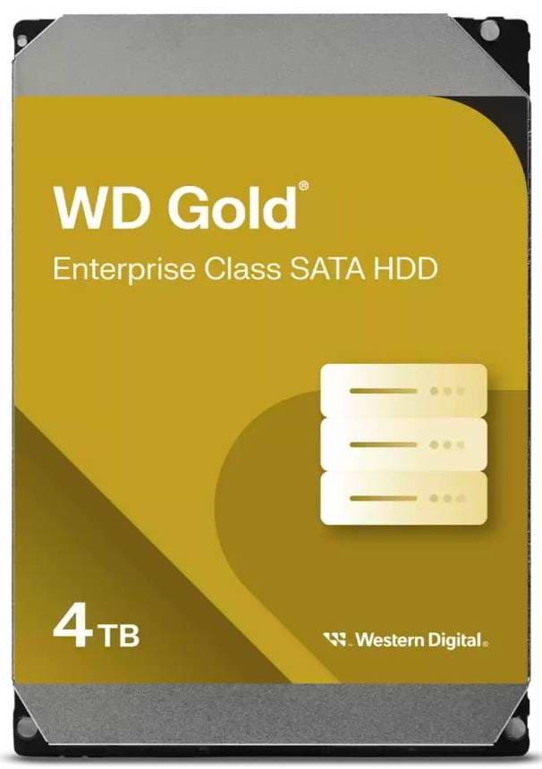 Жорсткий диск внутрішній Western Digital SATA 4.0TB Gold 7200rpm 256MB (WD4004FRYZ)