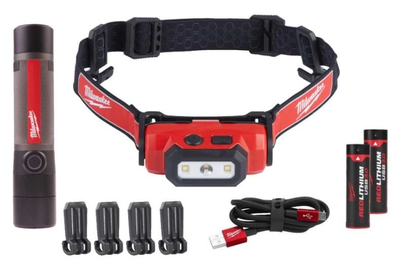 Фонарь налобный Milwaukee L4 FMHL2LED-302 (4933499300)