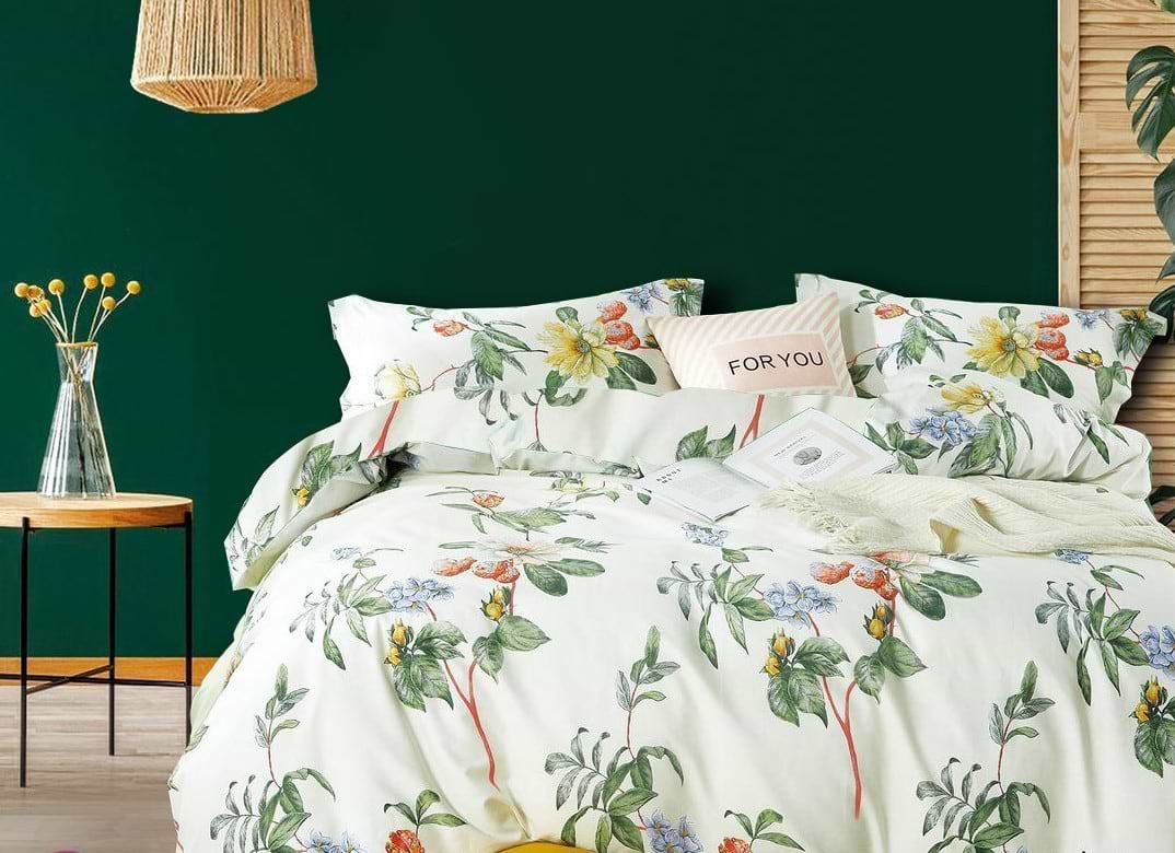 Комплект постельного белья Zastelli MX 105/ECRU сатин 145х210 см (20212)