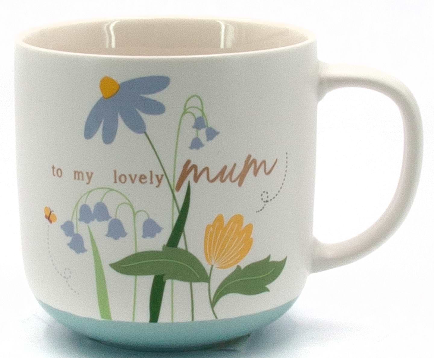 Чашка Milika Clovera Blue 390 мл (M0520-GB722-SU3250A)