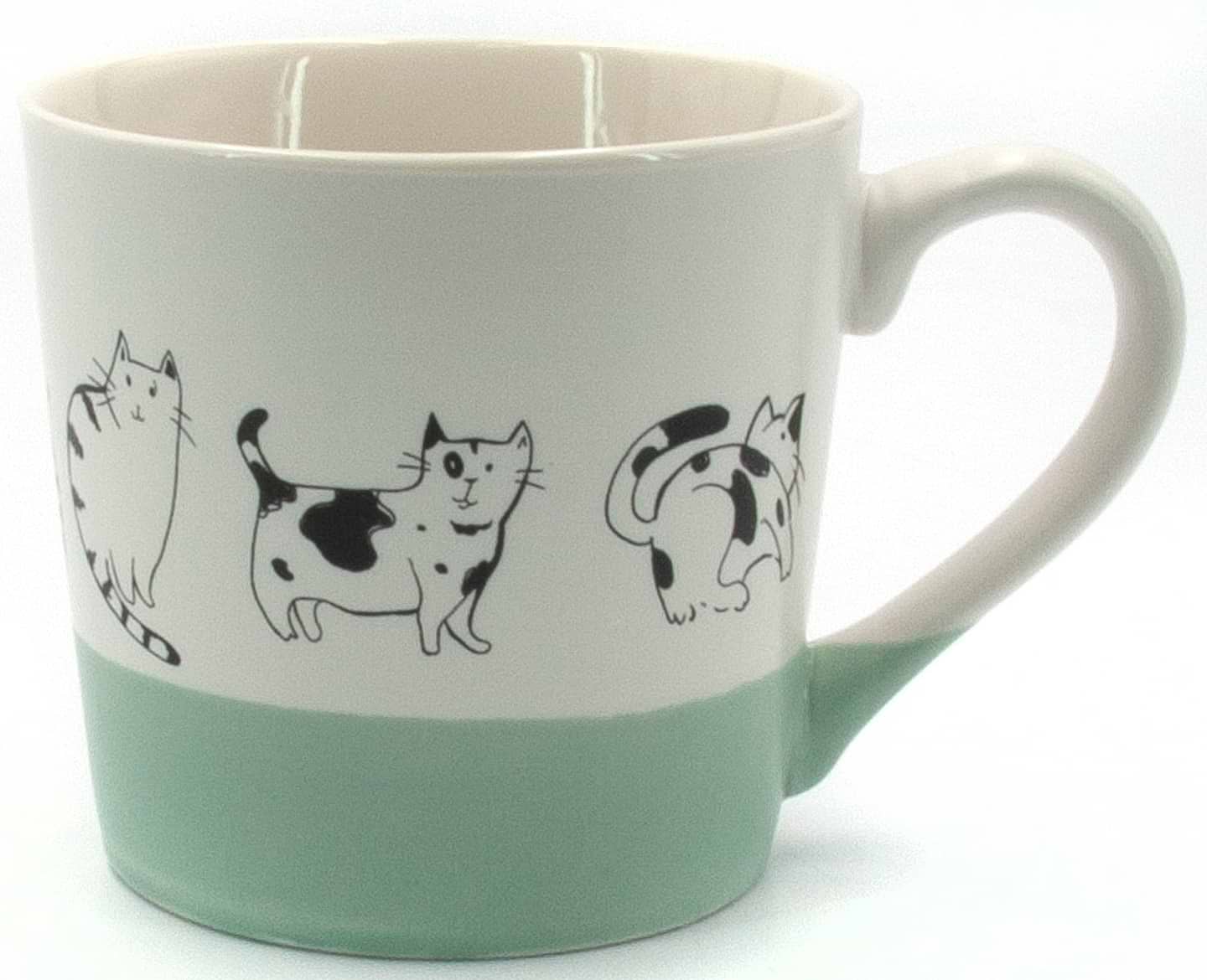 Чашка Milika Fawnera Cats Green 390 мл (M0520-B357-G3357B)