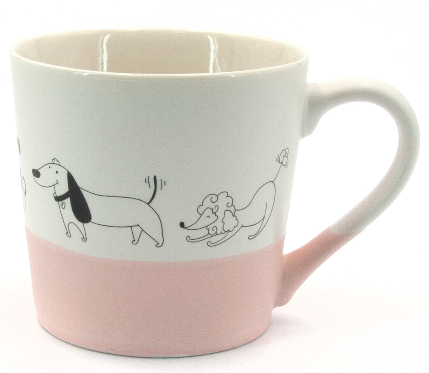 Чашка Milika Fawnera Dogs Pink 390 мл (M0520-B357-G3357D)