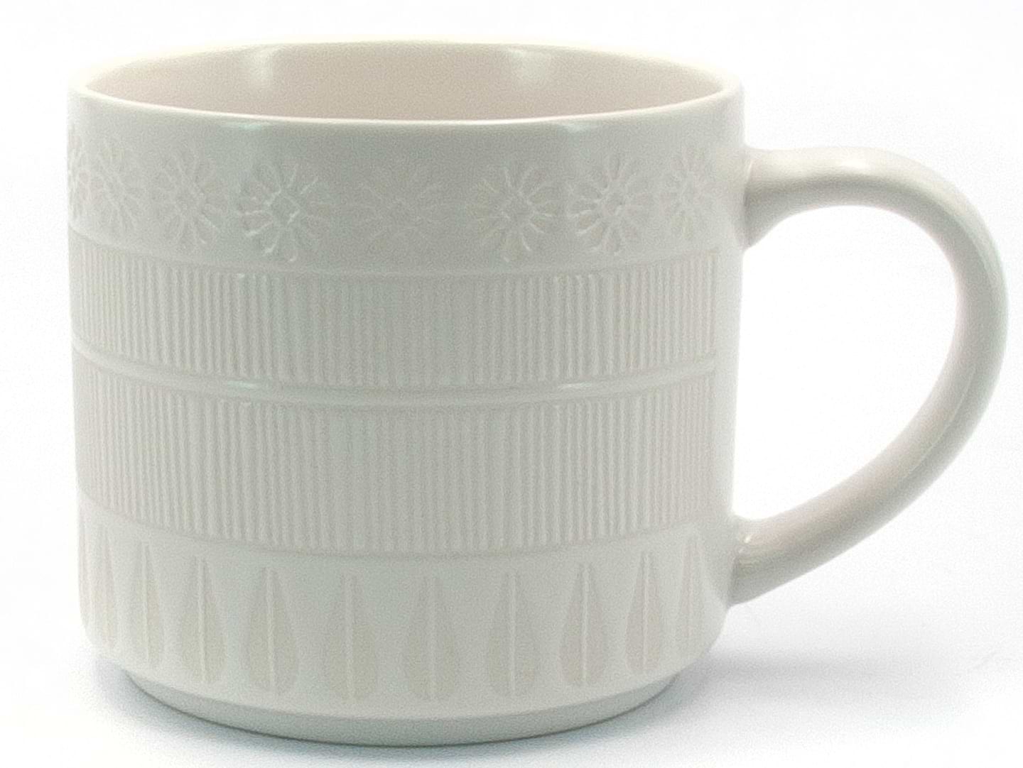 Чашка Milika Lunetta Ornament White 470 мл (M0520-GB228-T4009-1B)